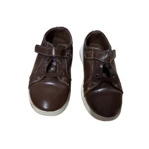 American Eagle/SmartFit Toddler Boys' Liam Perforated Casual Brown Shoes 10
